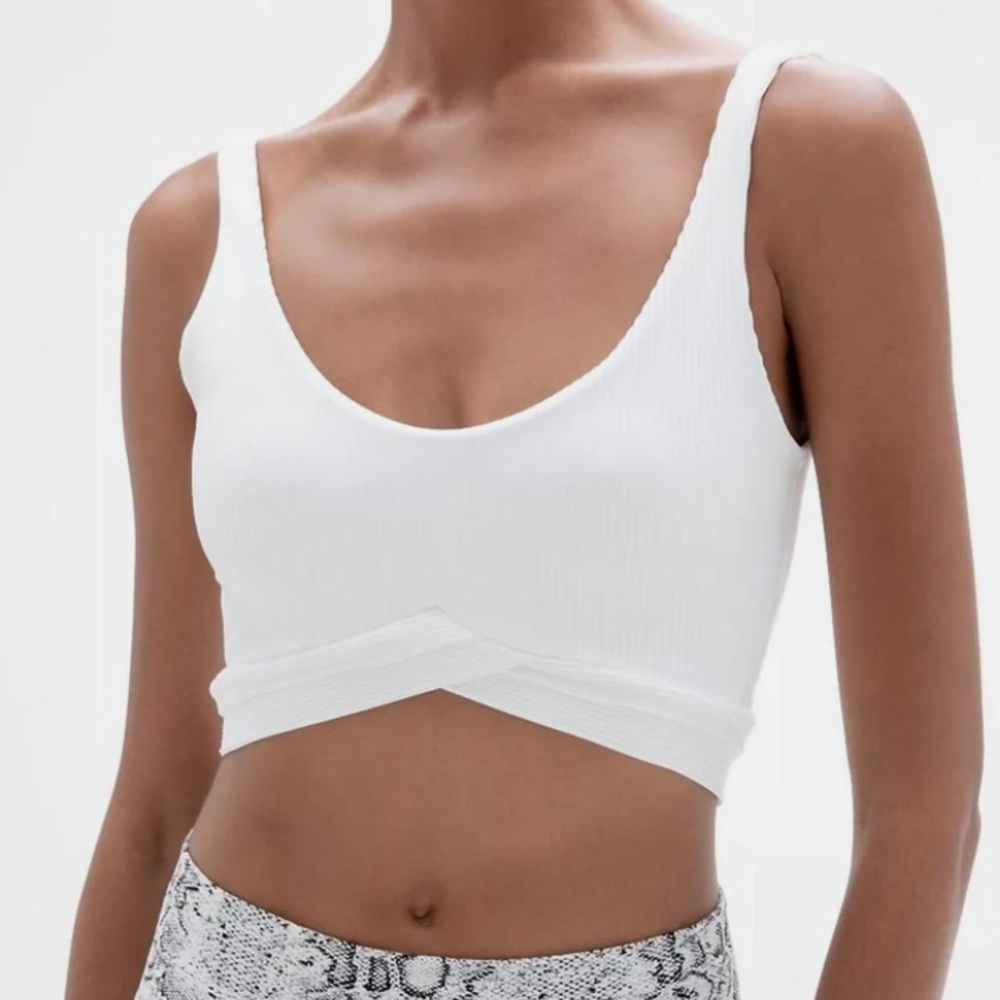 Ona by Yoon ribbed sports bra and shorts